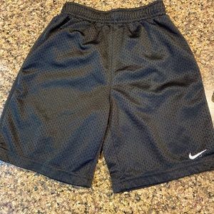 Black nike boys shorts size 8 could fit 6-7 too